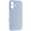 Чехол Silicone Case с защитой камеры NO LOGO для Apple iPhone 17 (6.3) - Голубой / Sweet Blue