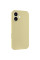 Чехол Silicone Case с защитой камеры NO LOGO для Apple iPhone 17 (6.3) - Желтый / Mellow Yellow - фото