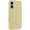 Чехол Silicone Case с защитой камеры NO LOGO для Apple iPhone 17 (6.3) - Желтый / Mellow Yellow