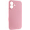 Чехол Silicone Case с защитой камеры NO LOGO для Apple iPhone 17 (6.3) - Розовый / Light pink