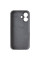 Чехол Silicone Case с защитой камеры NO LOGO для Apple iPhone 17 (6.3) - Серый / Dark Gray - фото