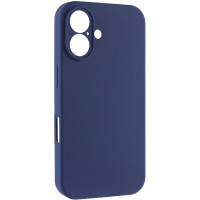 Чохол Silicone Case із захистом камери NO LOGO для Apple iPhone 17 (6.3) - Синій / Deep navy