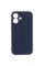 Чехол Silicone Case с защитой камеры NO LOGO для Apple iPhone 17 (6.3) - Темно-синий / Midnight blue - фото
