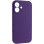 Чехол Silicone Case с защитой камеры NO LOGO для Apple iPhone 17 (6.3) - Фиолетовый / Amethyst