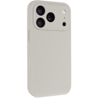 Чехол Silicone Case с защитой камеры NO LOGO для Apple iPhone 17 Pro / 18 Pro (6.3) - Бежевый / Antique White