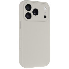 Чехол Silicone Case с защитой камеры NO LOGO для Apple iPhone 17 Pro / 18 Pro (6.3) - Бежевый / Antique White
