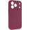 Чехол Silicone Case с защитой камеры NO LOGO для Apple iPhone 17 Pro / 18 Pro (6.3) - Бордовый / Plum