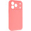 Чехол Silicone Case с защитой камеры NO LOGO для Apple iPhone 17 Pro / 18 Pro (6.3) - Коралловый / Pink Orange