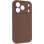 Чехол Silicone Case с защитой камеры NO LOGO для Apple iPhone 17 Pro / 18 Pro (6.3) - Коричневый / Brown
