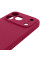 Чехол Silicone Case с защитой камеры NO LOGO для Apple iPhone 17 Pro / 18 Pro (6.3) - Красный / Rose Red - фото