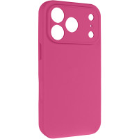 Чохол Silicone Case із захистом камери NO LOGO для Apple iPhone 17 Pro / 18 Pro (6.3) - Малиновий / Dragon Fruit