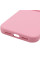 Чехол Silicone Case с защитой камеры NO LOGO для Apple iPhone 17 Pro / 18 Pro (6.3) - Розовый / Light pink - фото
