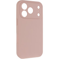 Чохол Silicone Case із захистом камери NO LOGO для Apple iPhone 17 Pro / 18 Pro (6.3) - Рожевий / Pink Sand