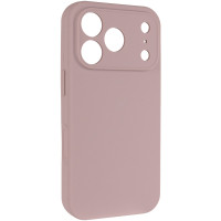 Чохол Silicone Case із захистом камери NO LOGO для Apple iPhone 17 Pro / 18 Pro (6.3) - Сірий / Lavender
