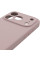 Чехол Silicone Case с защитой камеры NO LOGO для Apple iPhone 17 Pro / 18 Pro (6.3) - Серый / Lavender - фото