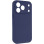 Чехол Silicone Case с защитой камеры NO LOGO для Apple iPhone 17 Pro / 18 Pro (6.3) - Синий / Deep navy