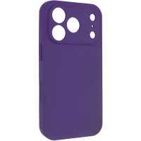 Чохол Silicone Case із захистом камери NO LOGO для Apple iPhone 17 Pro / 18 Pro (6.3) - Фіолетовий / Amethyst