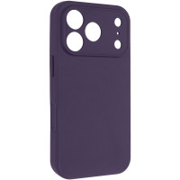 Чохол Silicone Case із захистом камери NO LOGO для Apple iPhone 17 Pro / 18 Pro (6.3) - Фіолетовий / Elderberry