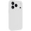 Чехол Silicone Case с защитой камеры NO LOGO для Apple iPhone 17 Pro (6.3) - Белый / White