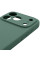 Чехол Silicone Case с защитой камеры NO LOGO для Apple iPhone 17 Pro (6.3) - Зеленый / Pine green - фото