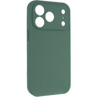 Чохол Silicone Case із захистом камери NO LOGO для Apple iPhone 17 Pro (6.3) - Зелений / Pine green