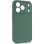 Чехол Silicone Case с защитой камеры NO LOGO для Apple iPhone 17 Pro (6.3) - Зеленый / Pine green