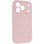 Чехол Silicone Case с защитой камеры NO LOGO для Apple iPhone 17 Pro (6.3) - Розовый / Chalk Pink