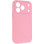 Чехол Silicone Case с защитой камеры NO LOGO для Apple iPhone 17 Pro (6.3) - Розовый / Light pink