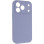 Чехол Silicone Case с защитой камеры NO LOGO для Apple iPhone 17 Pro (6.3) - Серый / Lavender Gray
