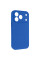 Чехол Silicone Case с защитой камеры NO LOGO для Apple iPhone 17 Pro (6.3) - Синий / Capri Blue - фото