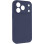 Чехол Silicone Case с защитой камеры NO LOGO для Apple iPhone 17 Pro (6.3) - Темно-синий / Midnight blue