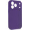 Чехол Silicone Case с защитой камеры NO LOGO для Apple iPhone 17 Pro (6.3) - Фиолетовый / Amethyst