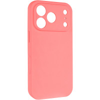 Чохол Silicone Case із захистом камери NO LOGO для Apple iPhone 17 Pro Max (6.9) - Коралловый / Pink Orange