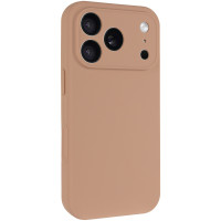 Чохол Silicone Case із захистом камери NO LOGO для Apple iPhone 17 Pro Max / 18 Pro Max (6.9) - Бежевий / Desert Gold