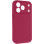 Чехол Silicone Case с защитой камеры NO LOGO для Apple iPhone 17 Pro Max / 18 Pro Max (6.9) - Красный / Rose Red