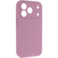 Чехол Silicone Case с защитой камеры NO LOGO для Apple iPhone 17 Pro Max / 18 Pro Max (6.9) - Лиловый / Lilac Pride