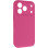 Чехол Silicone Case с защитой камеры NO LOGO для Apple iPhone 17 Pro Max / 18 Pro Max (6.9) - Малиновый / Dragon Fruit