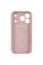 Чехол Silicone Case с защитой камеры NO LOGO для Apple iPhone 17 Pro Max / 18 Pro Max (6.9) - Розовый / Chalk Pink - фото