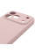 Чехол Silicone Case с защитой камеры NO LOGO для Apple iPhone 17 Pro Max / 18 Pro Max (6.9) - Розовый / Chalk Pink - фото