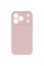 Чехол Silicone Case с защитой камеры NO LOGO для Apple iPhone 17 Pro Max / 18 Pro Max (6.9) - Розовый / Chalk Pink - фото