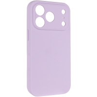 Чехол Silicone Case с защитой камеры NO LOGO для Apple iPhone 17 Pro Max / 18 Pro Max (6.9) - Сиреневый / Lilac