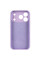 Чехол Silicone Case с защитой камеры NO LOGO для Apple iPhone 17 Pro Max / 18 Pro Max (6.9) - Сиреневый / Lilac - фото