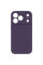 Чехол Silicone Case с защитой камеры NO LOGO для Apple iPhone 17 Pro Max / 18 Pro Max (6.9) - Фиолетовый / Elderberry - фото