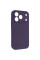 Чехол Silicone Case с защитой камеры NO LOGO для Apple iPhone 17 Pro Max / 18 Pro Max (6.9) - Фиолетовый / Elderberry - фото
