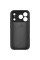 Чехол Silicone Case с защитой камеры NO LOGO для Apple iPhone 17 Pro Max / 18 Pro Max (6.9) - Черный / Black - фото