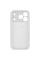 Чехол Silicone Case с защитой камеры NO LOGO для Apple iPhone 17 Pro Max (6.9) - Белый / White - фото