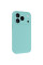 Чехол Silicone Case с защитой камеры NO LOGO для Apple iPhone 17 Pro Max (6.9) - Бирюзовый / Marine Green - фото