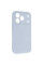Чехол Silicone Case с защитой камеры NO LOGO для Apple iPhone 17 Pro Max (6.9) - Голубой / Sweet Blue - фото