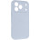 Чехол Silicone Case с защитой камеры NO LOGO для Apple iPhone 17 Pro Max (6.9) - Голубой / Sweet Blue