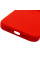 Чехол Silicone Case с защитой камеры NO LOGO для Apple iPhone 17 Pro Max (6.9) - Красный / Red - фото
